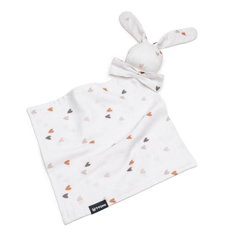 T-TOMI Muslin Cuddle Cloth Love