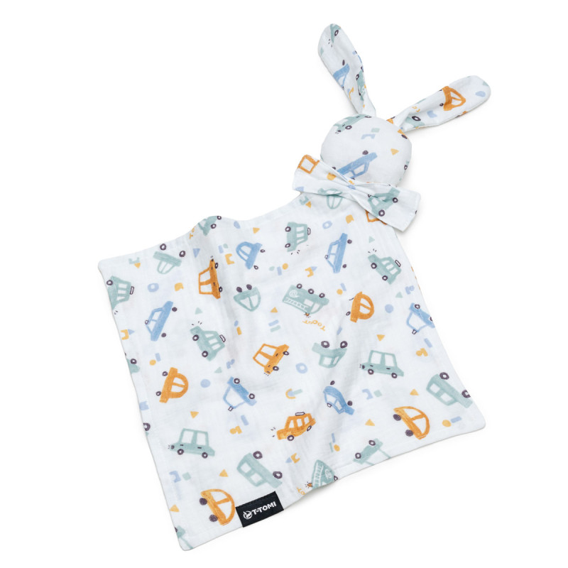T-TOMI Muslin Cuddle Cloth Traffic