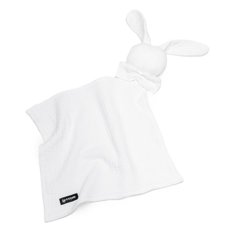 T-TOMI Muslin Cuddle Cloth White