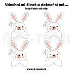 T-TOMI Muslin Cuddle Cloth Love