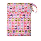 T-TOMI Wet bag Pink owl