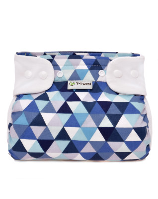T-TOMI Ortopedical abduction pants - snaps Blue triangles (3-6kg)