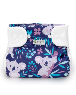 T-TOMI Ortopedical abduction pants - snaps Dark koalas (3-6kg) 