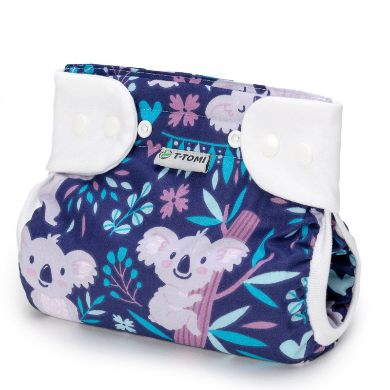 T-TOMI Ortopedical abduction pants - snaps Dark koalas (3-6kg) 