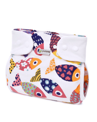 T-TOMI Ortopedical abduction pants - snaps Fun fish (3-6kg) 