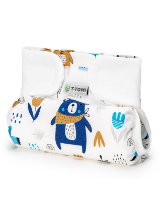 T-TOMI Ortopedical abduction pants - velcro Blue bears (3-6kg)