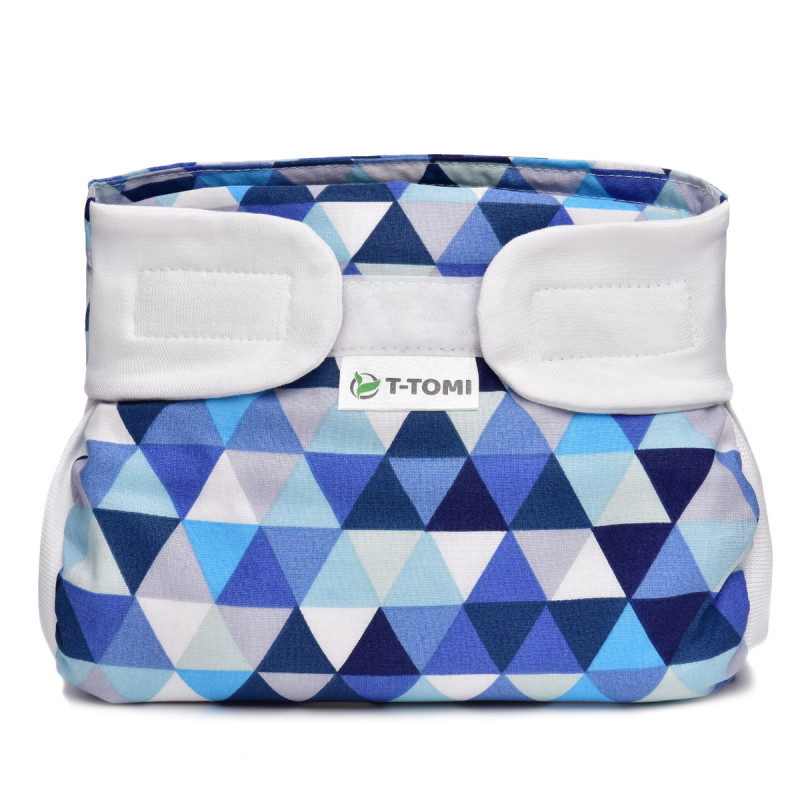 T-TOMI Ortopedical abduction pants - velcro Blue triangles (5-9kg)