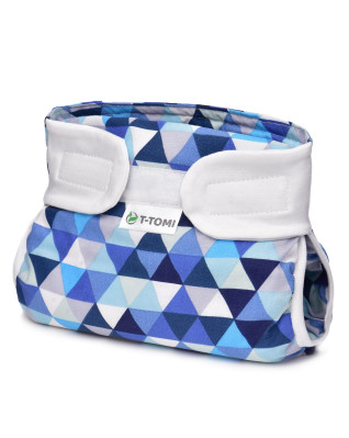 T-TOMI Ortopedical abduction pants - velcro Blue triangles (up to 3kg)