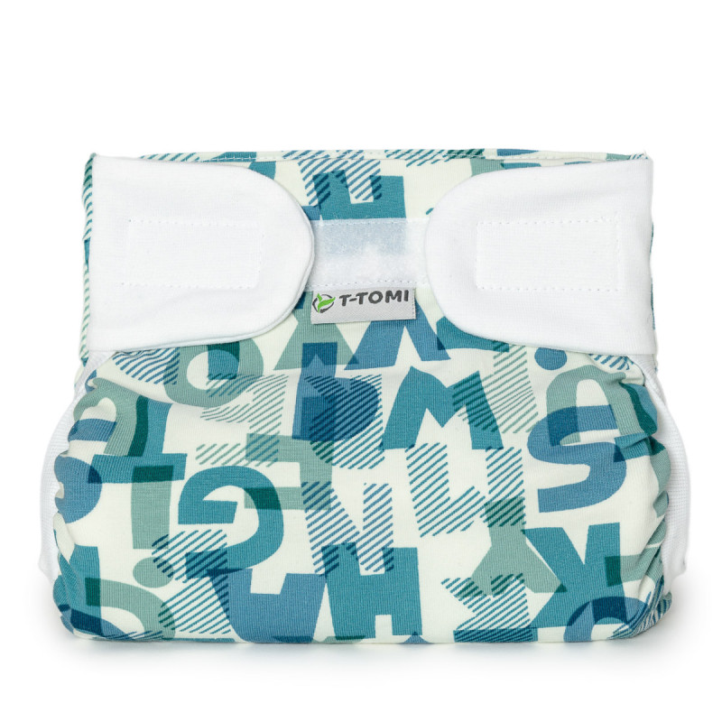 T-TOMI Ortopedical abduction pants - velcro Green alphabet (5-9kg)