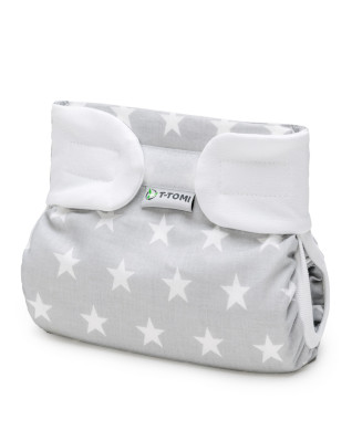 T-TOMI Ortopedical abduction pants PLUS - velcro Grey stars (5-9kg)