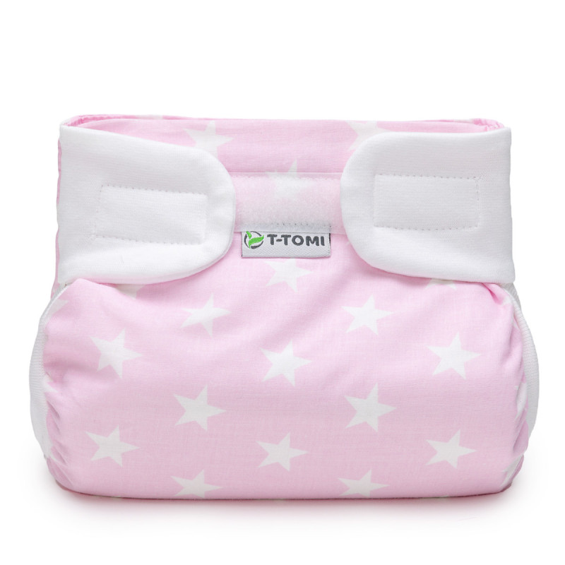 T-TOMI Ortopedical abduction pants - velcro Pink stars (5-9kg)