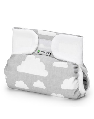 T-TOMI Ortopedical abduction pants - velcro White clouds (5-9kg)