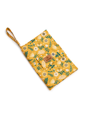 T-TOMI Diaper bag Mustard flowers