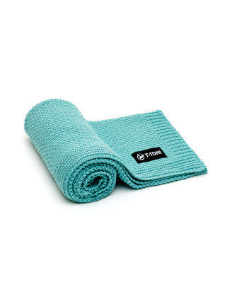 T-TOMI Knitted blanket Mint