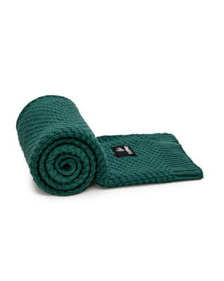 T-TOMI Knitted blanket Smaragd