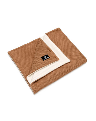 T-TOMI Knitted blanket WARM Mocca waves
