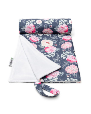 T-TOMI Changing pad Grey flowers