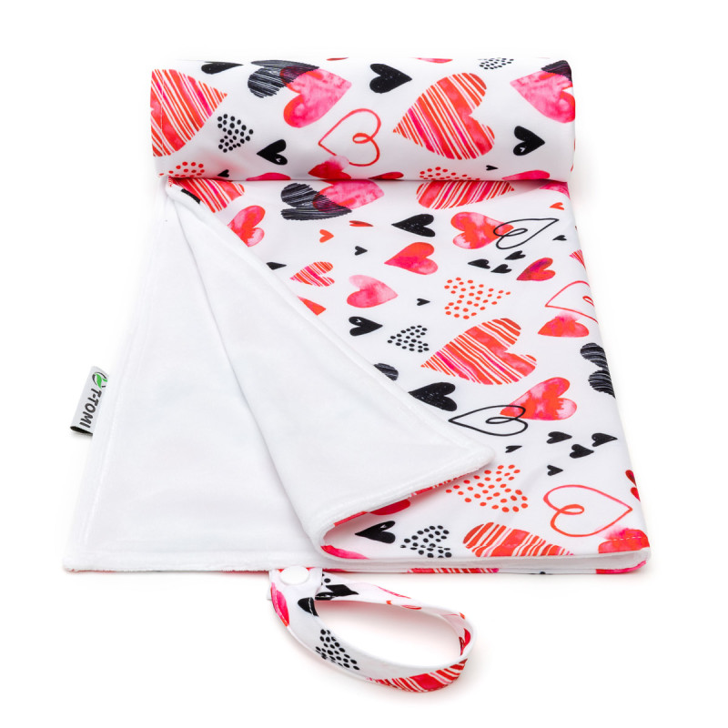 T-TOMI Changing pad Hearts