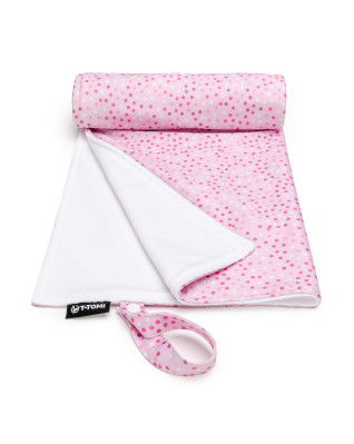 T-TOMI Changing pad Pink dots