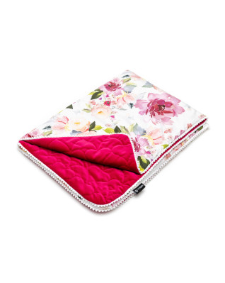 T-TOMI Baby blanket Watercolor flowers