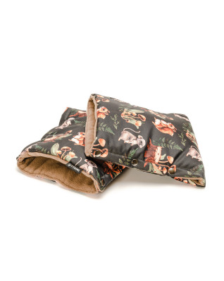 T-TOMI Winter gloves for strollers Forest kingdom