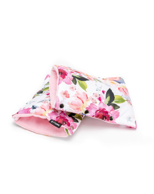 T-TOMI Winter gloves for strollers Watercolor flowers