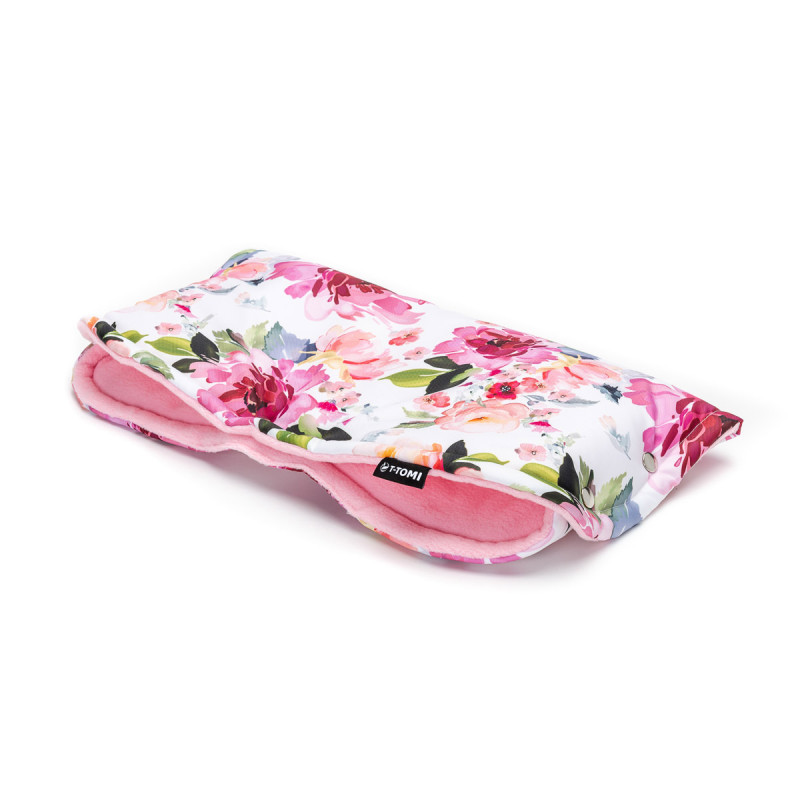 T-TOMI Winter handmuff Watercolor flowers
