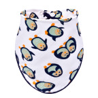 T-TOMI Bamboo bib Penguins