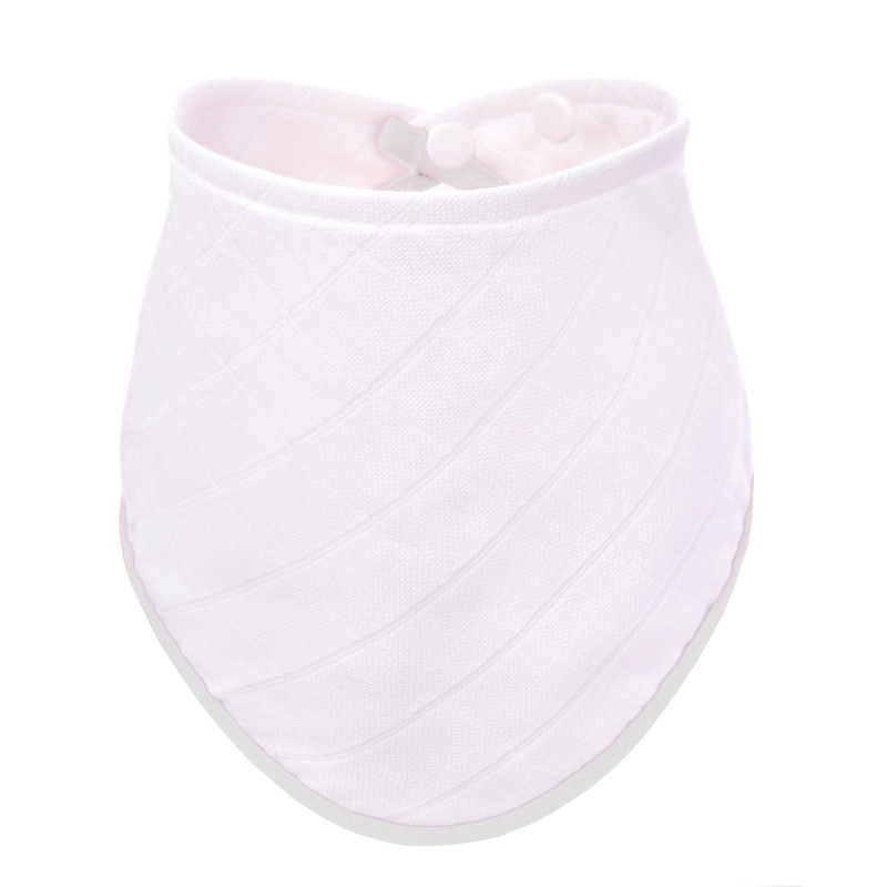 T-TOMI Bamboo bib White