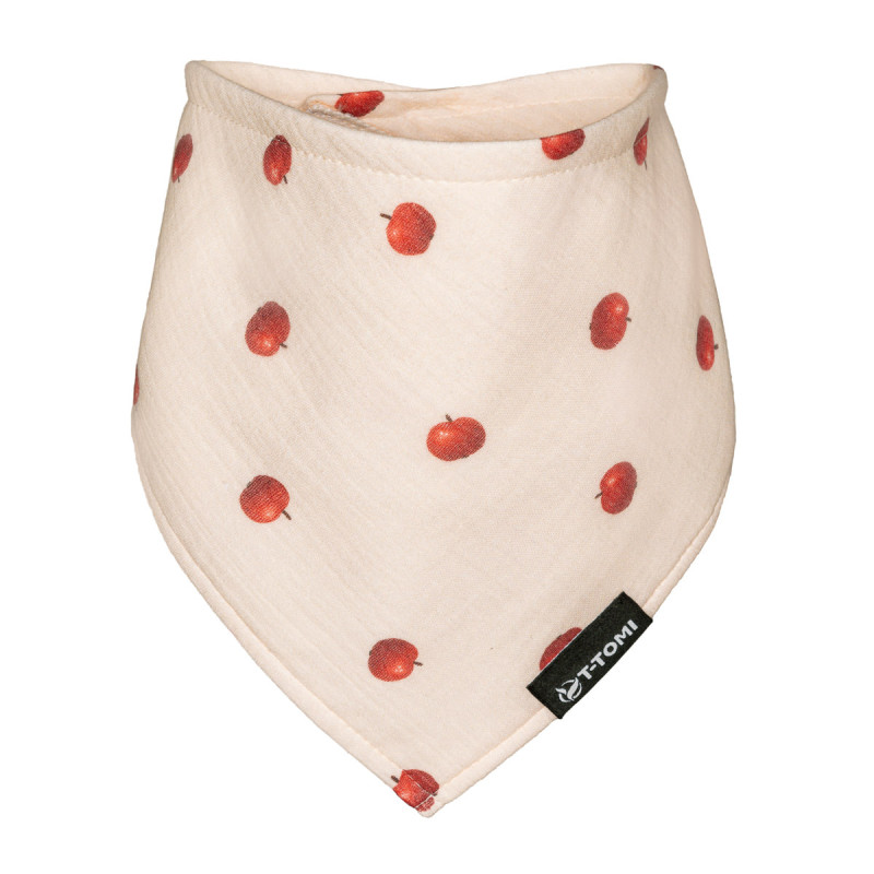 T-TOMI Muslin bib Apples