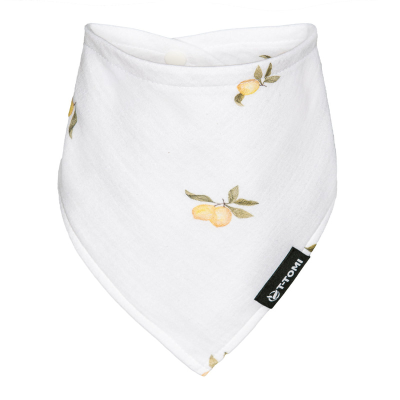 T-TOMI Muslin bib Lemonade