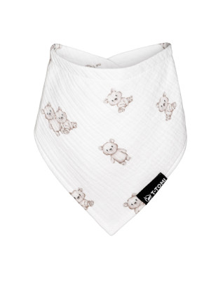 T-TOMI Muslin bib Teddy