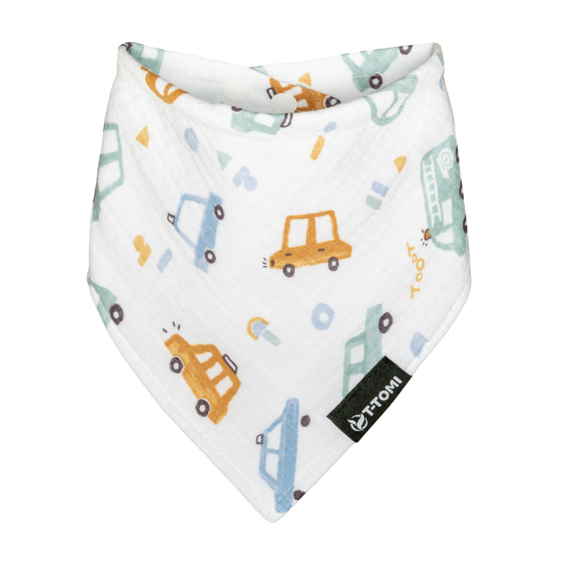 T-TOMI Muslin bib Traffic