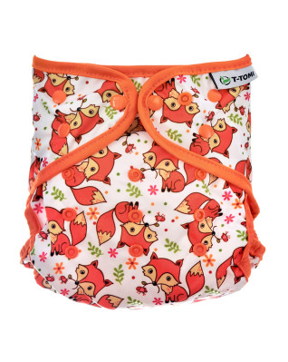 T-TOMI Diaper cover Foxes