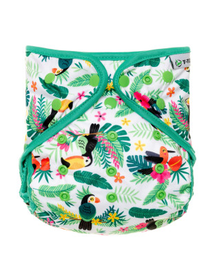 T-TOMI Diaper cover Parrots