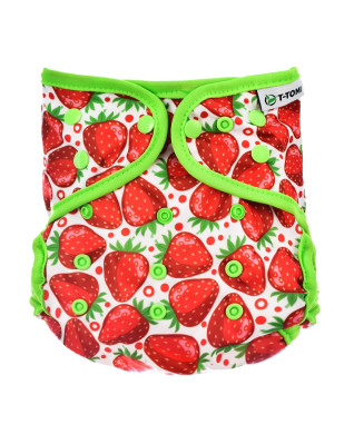 T-TOMI Diaper cover Strawberries