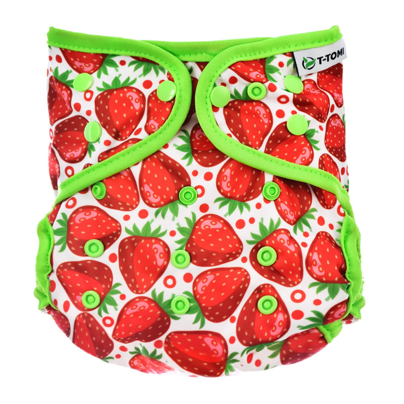 T-TOMI Diaper cover Strawberries