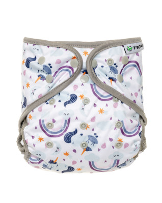 T-TOMI Diaper cover Unicorns