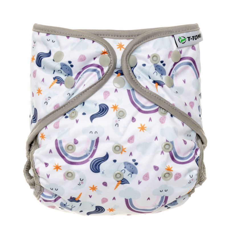 T-TOMI Diaper cover Unicorns