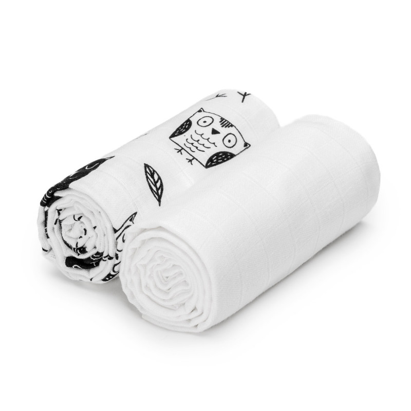 T-TOMI Cloth towels TETRA EXCLUSIVE COLLECTION Owls
