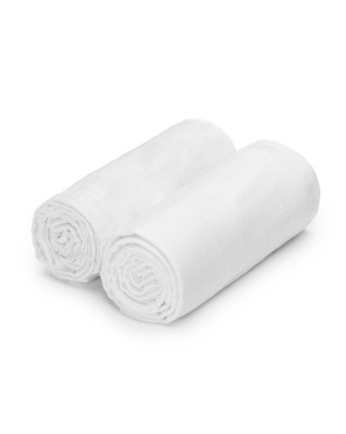 T-TOMI Cloth towels TETRA EXCLUSIVE COLLECTION White + White