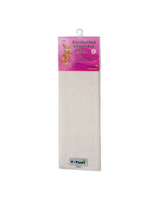 T-TOMI Prefold bamboo diaper, size L