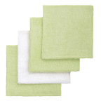 T-TOMI Bamboo baby washcloths Green