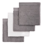T-TOMI Bamboo baby washcloths Grey