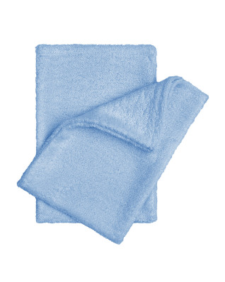 T-TOMI Bamboo baby washgloves Blue