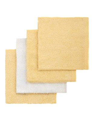 T-TOMI Bamboo baby washcloths Yellow