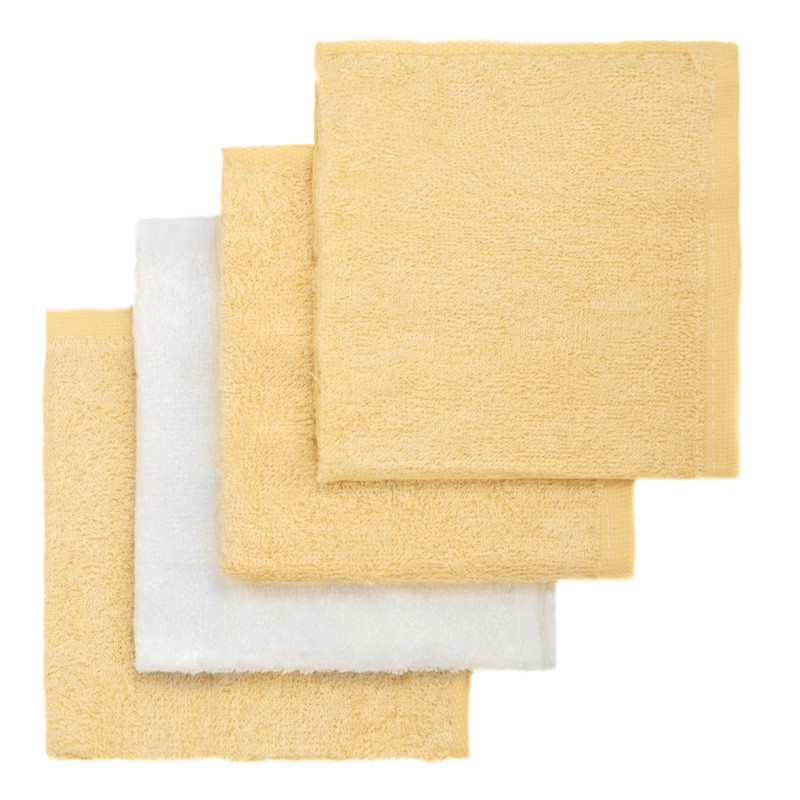 T-TOMI Bamboo baby washcloths Yellow